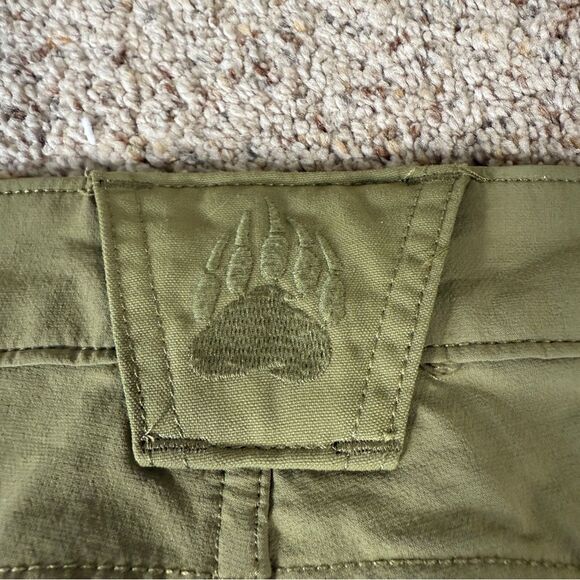 Duluth Trading Alaskan Hardgear Quickhatch Mens Outdoor Green Cargo Pants 48X30 - Picture 11 of 13